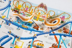Construction Site Lift the Flap Picture Book Japanese Edition Kids Book New