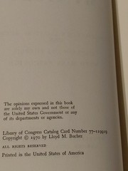 Bucher My Story Captain of USS Pueblo by Rascovich HCDJ 1970