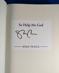 So Help Me God by Mike Pence Signed HC/DJ w/COA – Fine