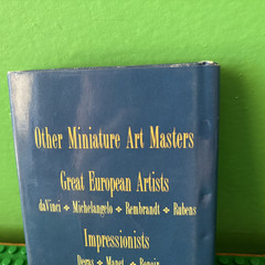 MINIATURE ART MASTERS ART BOOK OF MONET 1993 GERHARD GRUITROOY