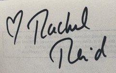 RACHEL REID TOUGH GUY SIGNED AUTOGRAPHED PAPERBACK BOOK HEATED RIVALRY HBO #2