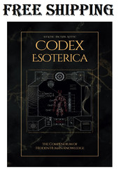 Codex Esoterica: The Compendium of Hidden Human Knowledge paperback