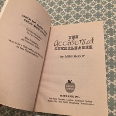 Accidental Cheerleader by Mimi McCoy and Frankie Mccue (2007, Trade Paperback)