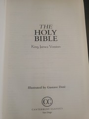 The Holy Bible King James Version Canterbury Classics Gustave Dore – 2013 KJV