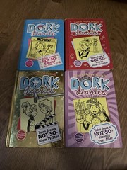 Lot of 8 Hardcover Dork Diaries Books, Rachel Renee Russell, Books 1 Through 8