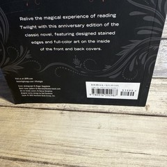 New! Twilight, The Twilight Saga, 20th Anniversary Ed. Paperback Sprayed Edges