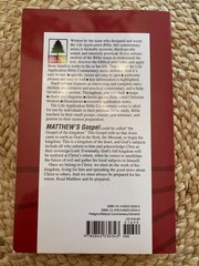 Matthew: by Livingstone (English) Paperback Book NEW