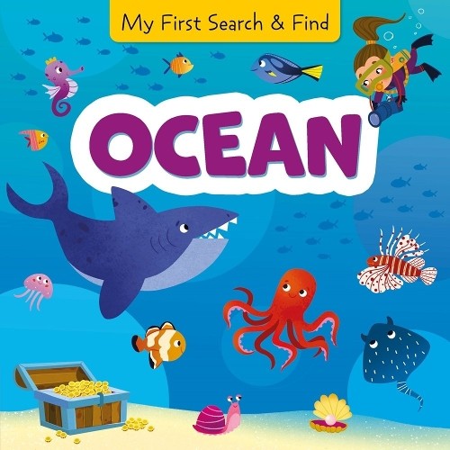 Clever Publishing Ocean (Board Book) My First Search & Find