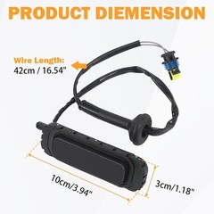 Rear Hatch Button Tailgate Liftgate Release Switch with 2007-2014 Suburban Ta…