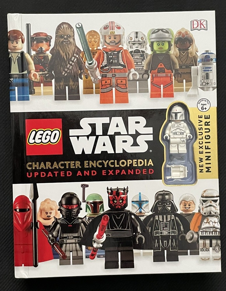 LEGO Star Wars Character Encyclopedia 2015 DK Book / White Boba Fett Minifigure