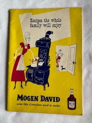 Vintage Mogen David Wine Booklet Promotional Recipes, Cookbook 42 Pages 5×7
