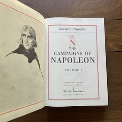 Easton Press The Campaigns of Napoleon Vol I & II Chandler 1991 Military Leather