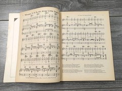 The Big Round Up of Cowboy Songs Amsco Music Sales Company 1934 Vintage