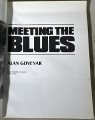 Meeting The Blues Alan Govenar Paperback Book 1988 Taylor