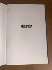 Feelings Hardcover – 1976 by Dianna Etson Berger HC NO DJ 31 PAGES RARE VINTAGE