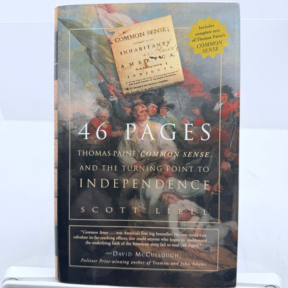 46 Pages Scott Liell 2003 Common Sense Thomas Paine American History MJF