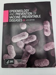 Epidemiology and Prevention of Vaccine-Preventable Diseases 14th ed CDC