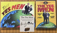 The Yes Men : The True Story of the End of the WTO (SIGNED X2, Paperback + DVD)