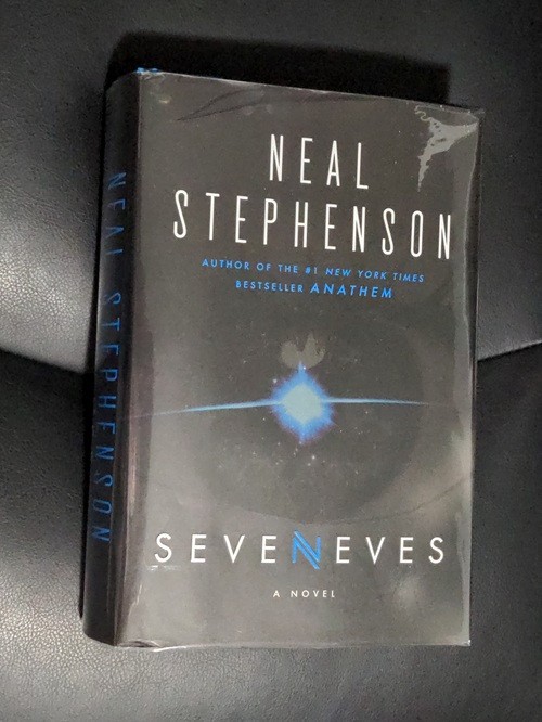 Signed Neal Stephenson Seveneves William Morrow Hardcover Near Fine / Very Good+