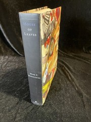 House Of Leaves Hardcover Signed by Mark Z. Danielewski 1st edition Red , BLUE Z