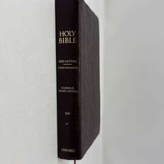 Holy Bible Scofield Study System Oxford Red Letter Concordance KJV