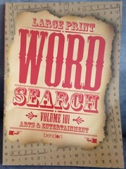 BENDON LARGE PRINT WORD SEARCH VOLUME 101 ARTS & ENTERTAINMENT 77 PAGES