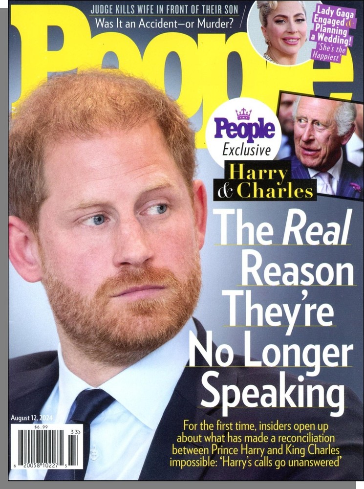 People – 2024, August 12 – King Charles & Prince Harry: Why They’re Not Speaking