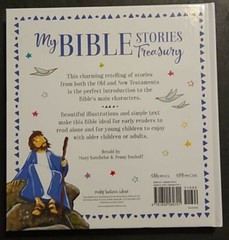 My Bible Stories Treasury – Hardcover Book 255 pages NEW!! Free Shipping!
