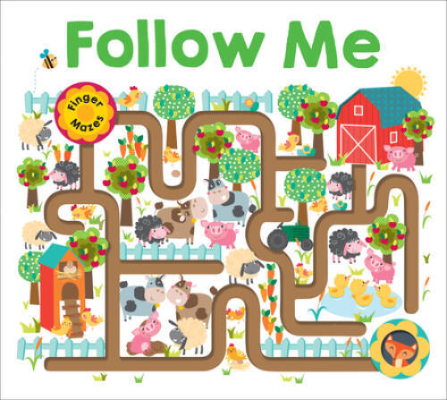 Maze Book: Follow Me (Finger Mazes) – Board book By Priddy, Roger – VERY GOOD