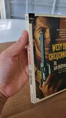 West of Cheyenne By Lee Hoffman Dell Publishing Western 1970 Paperback