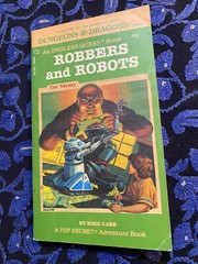 Mike Carr ROBBERS AND ROBOTS 1st 1983, D&D, Endless Quest #9 – vg cond