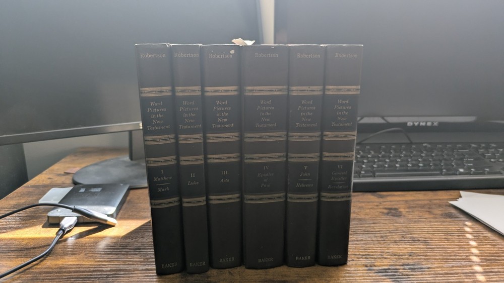 Word Pictures in the New Testament by A.T. Robertson, 6 Vol. Complete Set HC