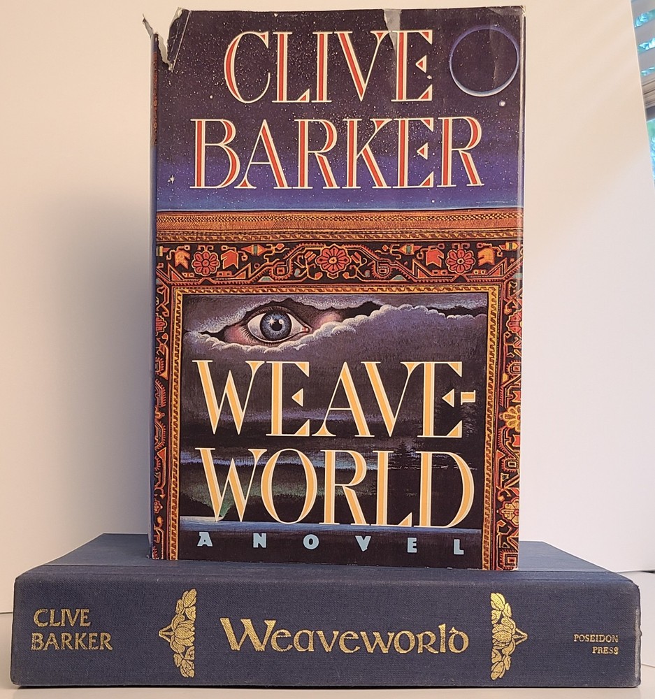 Weaveworld by Clive Barker 1987 Poseidon Press Hardcover w/ Dust Jacket Horror