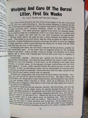 All About Borzoi Club of Northern California HC 1968 VGC Illustrated