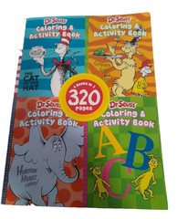 Dr. Seuss 4-In-1 Coloring & Activity Book 320 pages