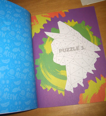 New „CATS” Sticker Puzzles Book-Makes 5 Mini Posters of Cats
