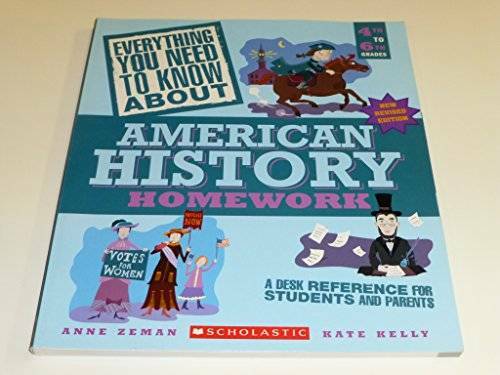 Everything You Need to Know about American History Homework – Paperback – GOOD