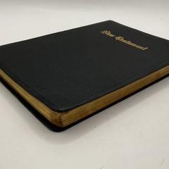 New Testament & Psalms ~ Self Pronouncing Edition National Bible Press Leather