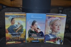 LOT 3 AMISH LOVE INSPIRED INSPIRATIONAL ROMANCE BOOKS BY LENORA WORTH P.B.