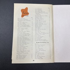 Vintage „Easy Meat Recipes” Cookbook 1940’s 39 pages beef pork lamb
