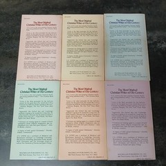 Six by Lewis; C. S. Lewis, Macmillan, 1978, Spiritual Classics, 6 Box Set ACC
