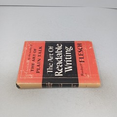 The Art of Readable Writing: 1949 Harper & Row Hardcover by Rudolf Flesch