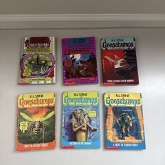 VTG 1990’s Goosebumps Book Lot 12 1st Editions Paperback R. L. Stine Books