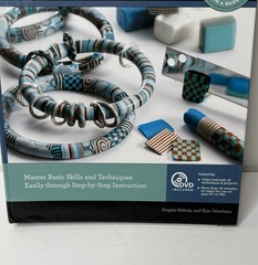 Polymer Clay 101 Book with DVD – Beginner Craft Techniques Jewelry Canes Crafts