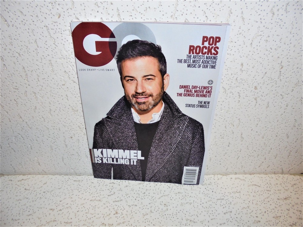 GQ February 2018 Gentlemen’s Quarterly Magazine Jimmy Kimmel