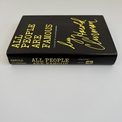 All People Are Famous Harold Clurman 1974 First Edition Biography Harcourt
