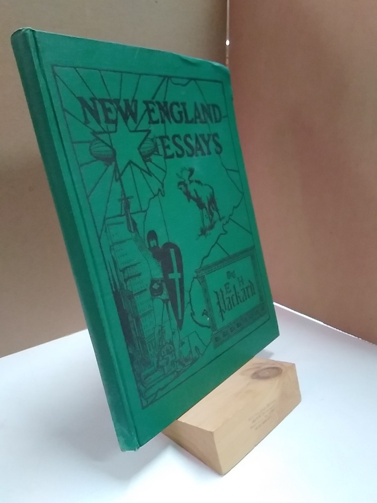 New England Essays by EH Packard 1929 1st Ed, SIGNED HC w/ Eph. Adm. Byrd. READ!