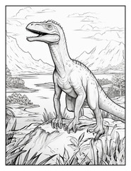 „Cute Dinosaur Coloring Book | Easy, Cute & Relaxing Designs | Perfect Gift Ide
