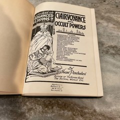 Clairvoyance and Occult Powers by Swami Panchadasi 1916 1st Ed. HC OCCULT