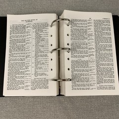 NASB Loose Leaf Bible Old Testament Only Christian Life Focus System